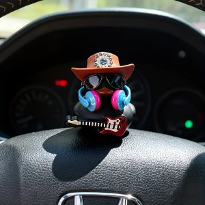 rocky the guitar duck